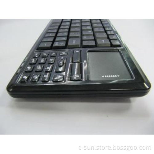 bluetooth keyboard with touchpad for ipad ,Made of ABS Plastic